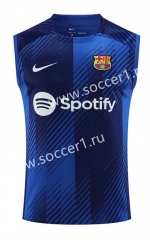 2023-2024 Barcelona Blue Thailand Soccer Vest-418