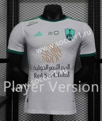 Player Version 2023-2024 Al Ahli Saudi Home White Thailand Soccer Jersey AAA-888
