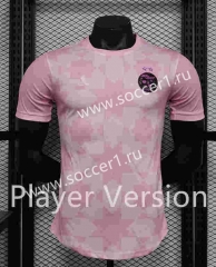 Player Version 2023-2024 Algeria Pink Thailand Soccer Jersey AAA-888