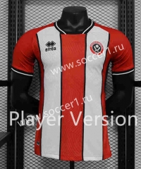 Player Version 2023-2024 Sheffield United Red&White Thailand Soccer Jersey AAA-888