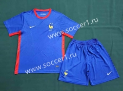 2024-2025 France Home Blue Soccer Uniform-6748