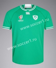 (S-5XL) 2023 Ireland Home Green Rugby Shirt