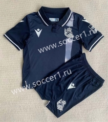 2023-2024 Real Sociedad 2nd Royal Blue Soccer Uniform-AY