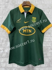 2023 South Africa Home Green Thailand Rugby Shirt
