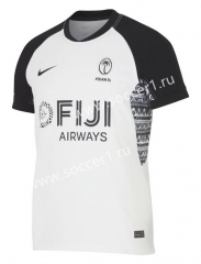 2023-2024 Fiji Home White Rugby Shirt