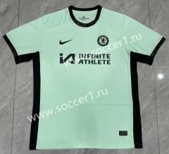 With Sponsor Version 2023-2024 Chelsea 2nd Away Green Thailand Soccer Jersey AAA-1475