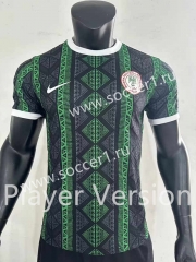 Player Version 2023-2024 Special Version Nigeria Black&Green Thailand Soccer Jersey AAA-9753