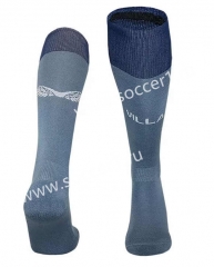 2023-2024 Aston Villa 2nd Away Gray Kids/Youth Soccer Socks