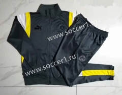 2023-2024 Borussia Dortmund Grey Thailand Soccer Jacket Uniform-815