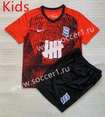 2023-2024 Birmingham City Away Red&Black Kid/Youth Soccer Uniform-AY