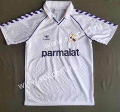 Retro Version 16-17 Real Madrid Home White Thailand Soccer Jersey AAA-SL