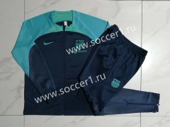 2023-2024 Barcelona Royal Blue Thailand Soccer Jacket Uniform-815