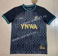 (S-4XL) 2023-2024 Joint Version Liverpool Black&Gray Thailand Soccer Jersey AAA-9755