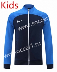 Nike Royal Blue Thailand Kids/Youth Soccer Jacket-LH