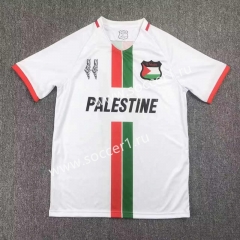 2023-24 Palestino White Thailand Soccer Jersey AAA-417