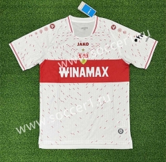 (S-4XL) 2023-2024 VfB Stuttgart Home White&Red Thailand Soccer Jersey AAA-403