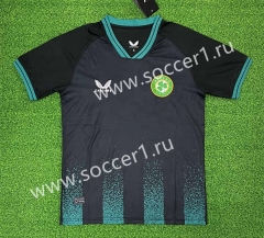 (S-4XL) 2023-2024 Ireland Black Thailand Soccer Jersey AAA-403