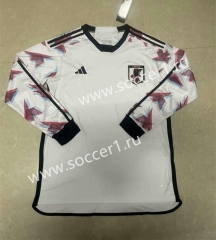 2023-2024 Japan Away White LS Thailand Soccer Jersey AAA-422
