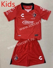 2023-24 Atlas FC Away Red Kid/Youth Soccer Uniform-AY