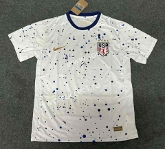 2023-24 USA Home White Thailand Soccer Jersey AAA-3066