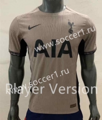 Player Version 2023-24 Tottenham Hotspur 2nd Away Earth-Yellow Thailand Soccer Jersey AAA-518