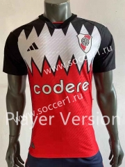 Player Version 2023-24 River Plate Away Red Thailand Soccer Jersey AAA-518