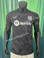 2023-24 Barcelona Special Version Black Thailand Soccer Jersey AAA-305