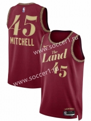 2024 City Version Cleveland Cavaliers Red #45 NBA Jersey-311