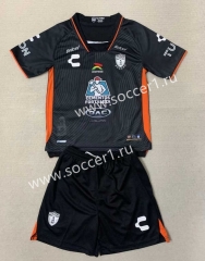2023-24 Pachuca Away Black Soccer Uniform-AY