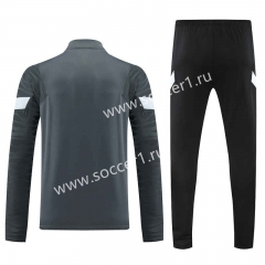 Nike Grey Thailand Soccer Tracksuit-4627
