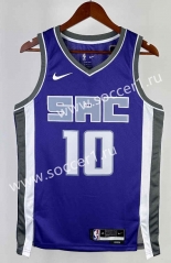 2023 Sacramento Kings Away Purple #10 NBA Jersey-311