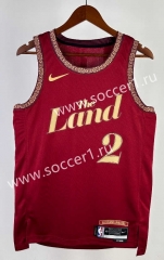 2024 City Edition Cleveland Cavaliers Red #2 NBA Jersey-311