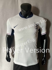 Player Version 2023-24 England Home White Thailand Soccer Jersey AAA-4691
