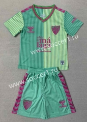 2023-24 Málaga CF 2nd Away Green Soccer Uniform-AY