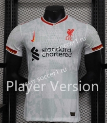 Player Version 2024-25 Liverpool 2nd Away White Thailand Soccer Jersey AAA-888