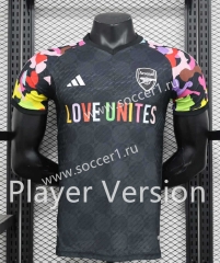 Player Version 2023-24 Special Version Arsenal Black Thailand Training Soccer Jersey AAA-888
