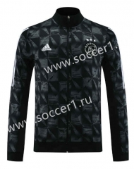 2023-2024 Ajax Black Thailand Soccer Jacket-LH