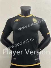 Player Version 2023-2024 Monaco Away Black Thailand Soccer Jersey AAA-2016