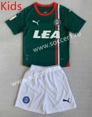 2023-24 Deportivo Alavés Away Green Soccer Uniform-AY