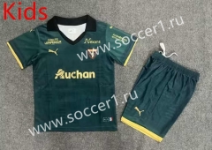 2023-2024 Special Version RC Lens Green Kids/Youth Soccer Uniform-6748