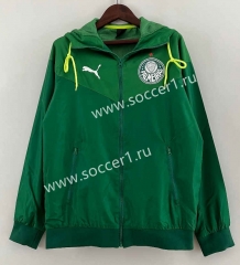 (S-3XL) 2024-2025 SE Palmeiras Green Thailand Soccer Jacket With Hat-0255