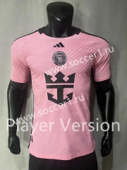 Player Version 2024-25 Inter Miami CF Pink Thailand Soccer Jersey AAA-4691