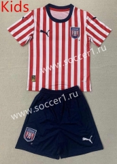 2023-2024 CD Tapatío Home Red&White Kids/Youth Soccer Uniform-AY