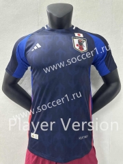 Player Version 2024-2025 Japan Home Royal Blue Thailand Soccer Jersey AAA-2016