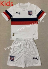 2023-2024 CD Tapatío Away White Kids/Youth Soccer Uniform-AY