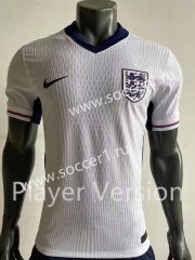 (S-3XL) Player Version 2024-2025 England Home White Thailand Soccer Jersey AAA-518