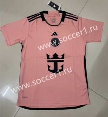 (S-4XL) 2024-2025 Inter Miami CF Home Pink Thailand Soccer Jersey AAA-818