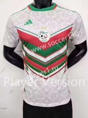 Player Version 2024-2025 Algeria Home White Thailand Soccer Jersey AAA-9926