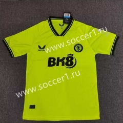 2024-2025 Aston Villa Goalkeeper Fluorescent Thailand Soccer Jersey AAA-5378