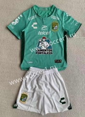 2023-2024 Club León Home Green Kid/Youth Soccer Uniform-AY
